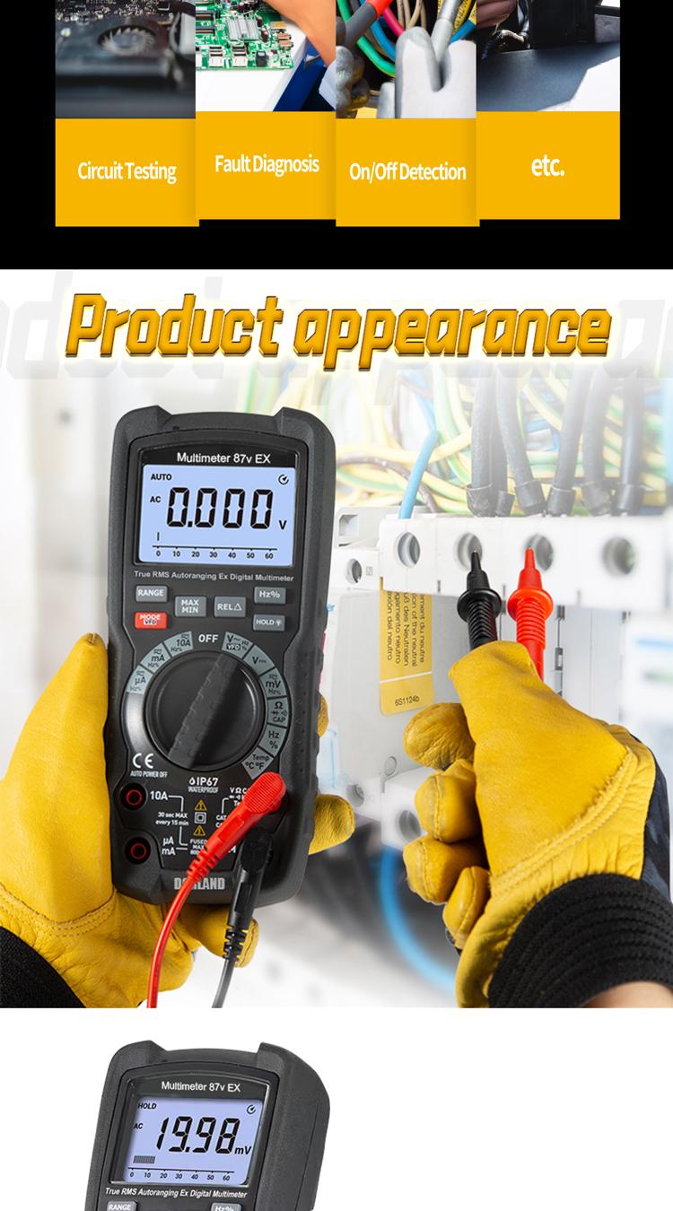 EX 详情页 EN_07 Multimeter 87V EX 详情页 EN_08 EX 详情页
