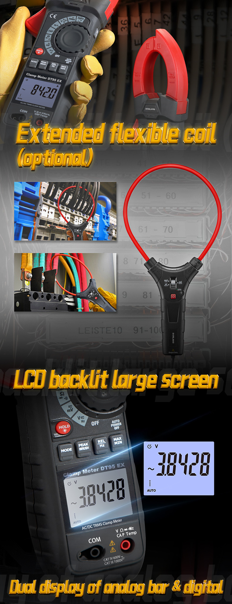 CLAMP METER DT95 EX 详情页 EN_03 